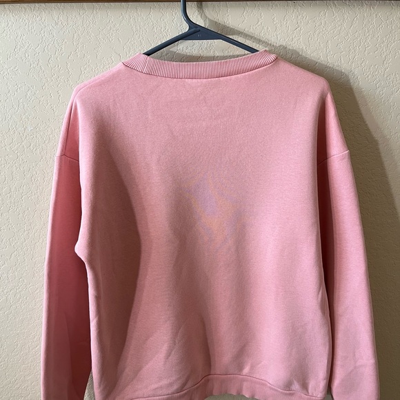 Kling Pink Girl Smiley Face Sweater - Picture 2 of 3